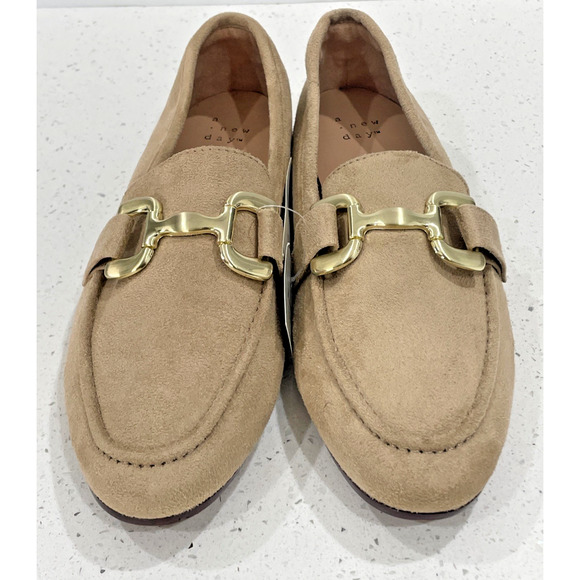 Laurel Loafer Shoes Beige Comfortable Memory Foam Sz 7.5 NWT A New Day - Picture 2 of 9
